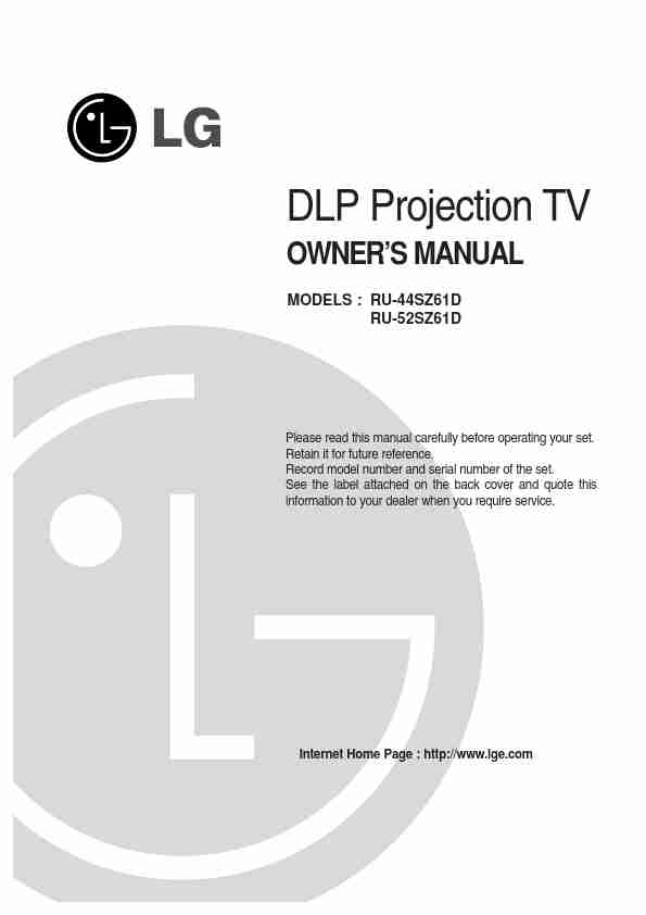 LG Electronics Projection Television RU-44SZ61D-page_pdf